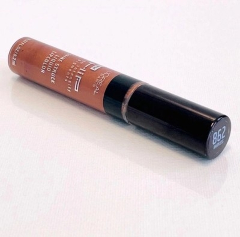 L'OREAL HIP Shine Struck Liquid Lipstick Lip Gloss 862 HARMLESS New - Picture 2 of 3